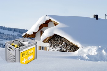 Schnelle Hilfe bei Überflutung mit der Jung Pumpen „Flutbox“