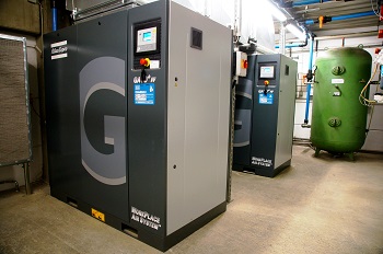 Druckerei spart Energie mit neuer Druckluftstation und nachgerüsteter Wärmerückgewinnung