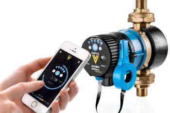 Zirkulationspumpe Vortex BWO 155 SL连接mit WiFi-Schnittstelle